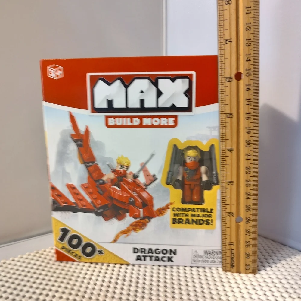 Max Build More Dragon Attack NWT Building Toy Set Lego Compatible